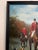 Paint Late 20th Century Fox Hunting Scene Oil Painting on Canvas Horses Hounds Equestrian Sporting Art For Sale - Image 7 of 13
