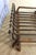Large 19th-Century Andirons and Fireplace Grate, Set of 4 For Sale - Image 5 of 8