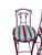 2 Vintage Chinese Chippendale Regency Side Chair Counter Stools Aluminum Bamboo For Sale - Image 10 of 16