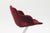 Sculptural Scimitar Dining Set in Burgundy Bouclé, 1970s, Set of 6 For Sale - Image 13 of 18