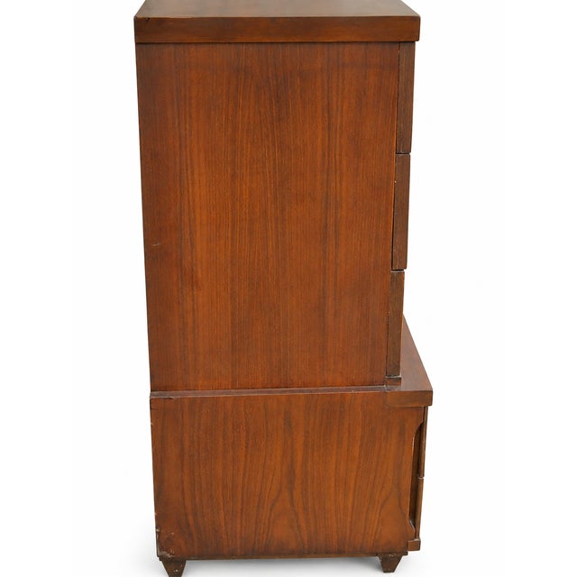 1960s Kent-Coffey “The Grandeur” Tall Chest of Drawers For Sale - Image 13 of 16