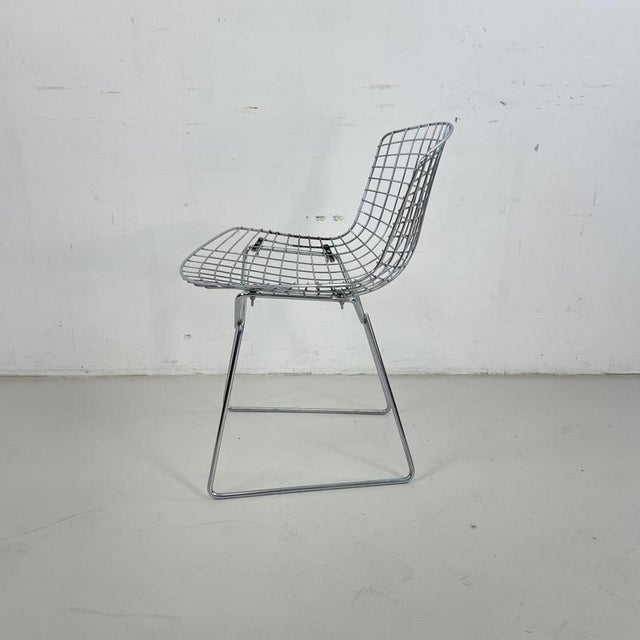 Side Chair in Chrome by Harry Bertoia, 1950s For Sale - Image 6 of 11