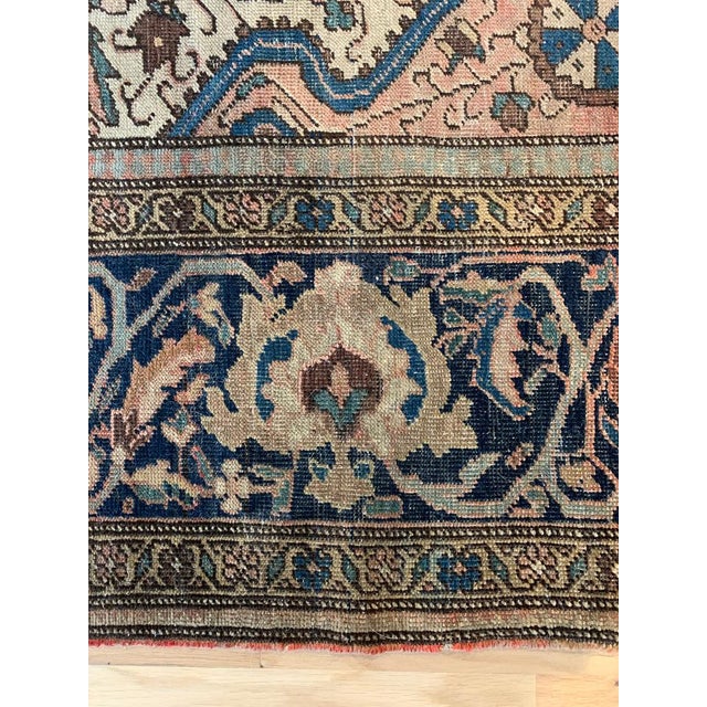 High-End Collector's Antique Ferahan Sarouk Rug 8.4 x 11.4 For Sale - Image 4 of 14