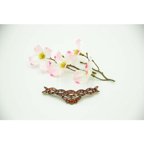 Hair Clip in Silver with Minas Novas Design For Sale - Image 5 of 5