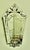 Charming Large Art Deco Venetian Mirror The mirror has an unusual shape and a very attractive floral theme which is...