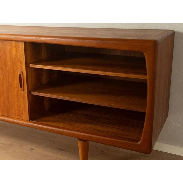 Brown Vintage Sideboard by H.P. Hansen, 1960s For Sale - Image 8 of 11