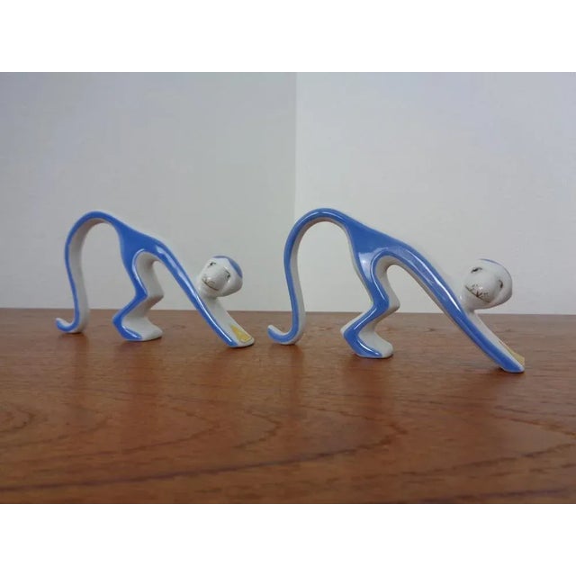 Monkeys and Bear by Royal Dux Bohemia, 1950s, Set of 3 For Sale - Image 14 of 18