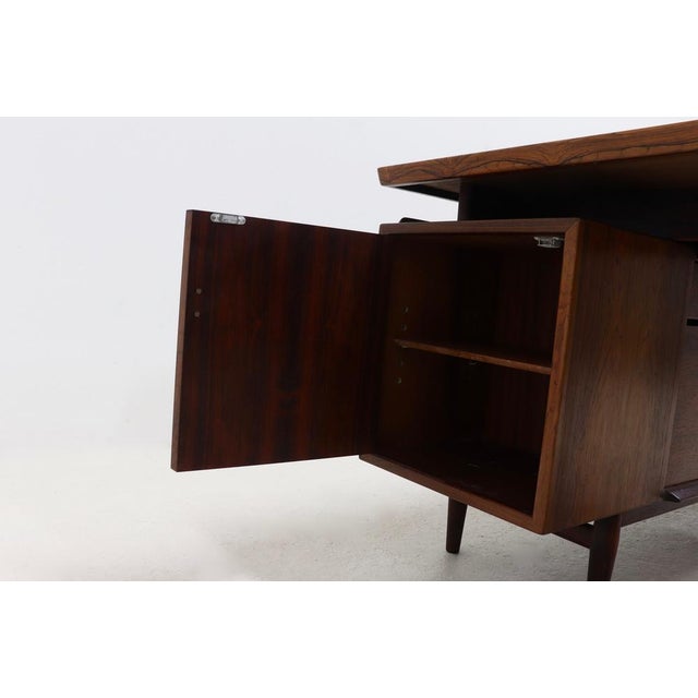 Mid-Century Modern Rosewood Executive Desk Model 209 by Arne Vodder for Sibast, 1955 For Sale - Image 3 of 16