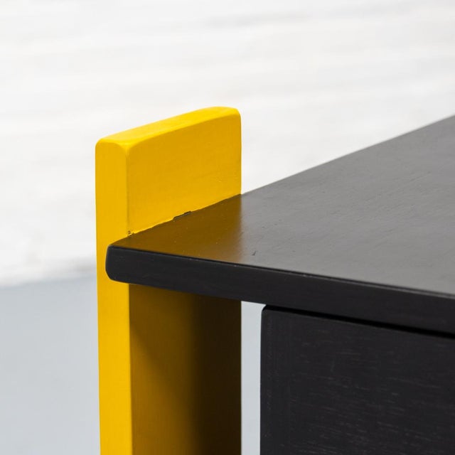 Side Table in the style of Rietveld, 1980s For Sale - Image 11 of 16