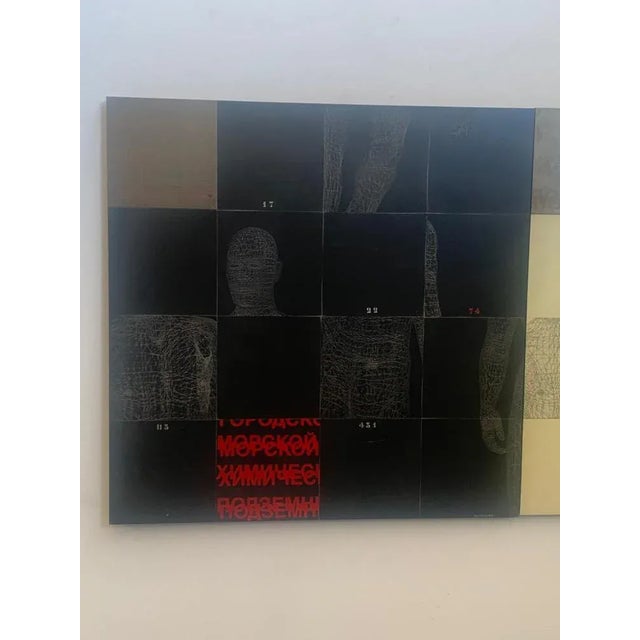 Stefano Bersani, Anatomical Scan Composition, Mixed Media, 2014, Set of 2 For Sale - Image 3 of 9