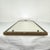 Bronze 1930’s Wood & Gesso Etched Mirror - Leaf and Medallion Motif For Sale - Image 8 of 12