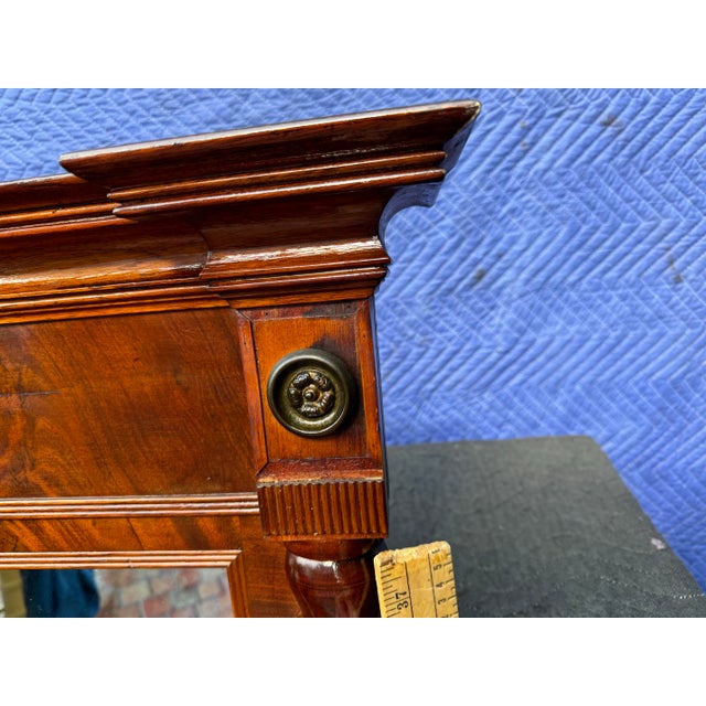 1940s 1940s Mahogany Federal Mirror For Sale - Image 5 of 9