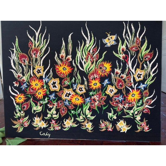 Wall Tapestry by O. Caly, 1960 For Sale - Image 6 of 10