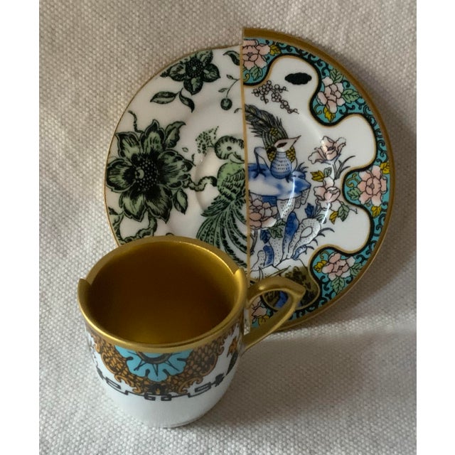 Pair of Güral Fine Bone China Cups & Saucers - After Home Apollo Series For Sale - Image 12 of 17