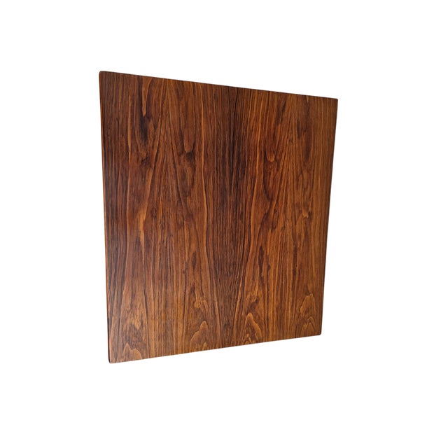 Brown Vintage Danish Modern Rosewood Nightstand End Side Table Chest For Sale - Image 8 of 11