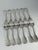 Silver Vintage Vendôme Oyster Forks from Christofle, 1950s, Set of 12 For Sale - Image 8 of 13