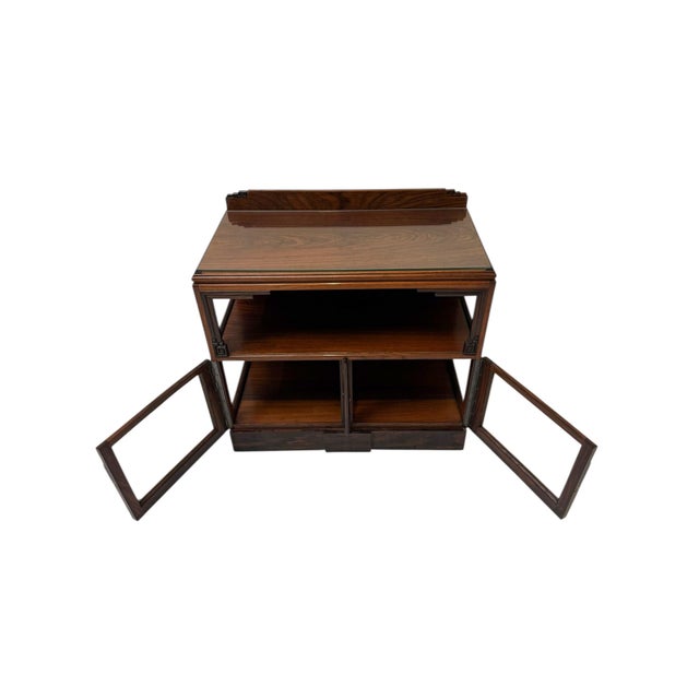 Vintage Amsterdam School Display Cabinet, 1920s For Sale - Image 6 of 11