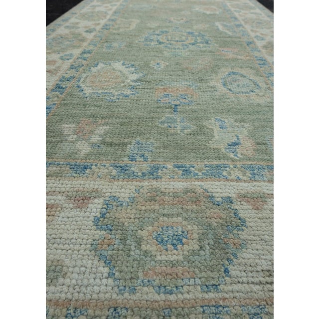Early 21st Century Turkish Oushak Rug 2'10" x 5'5" #17825 For Sale - Image 5 of 8