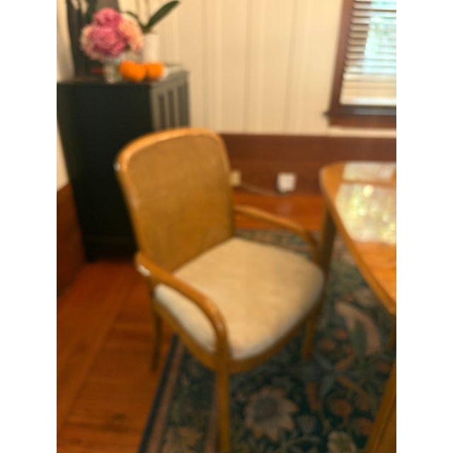 Mid-Century Modern Late 20th Century Chinoiserie Dining Set Attributed to Drexel For Sale - Image 3 of 5