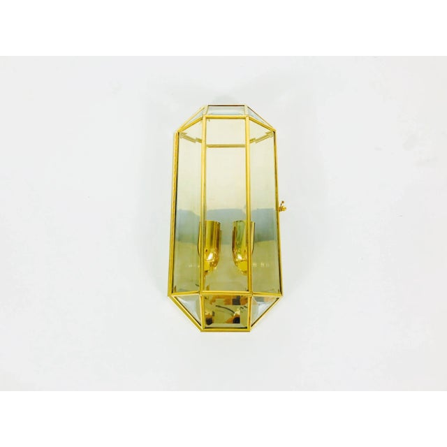 Mid-Century Modern Italian Octagonal Wall Lamp, Italy, 1960s For Sale - Image 12 of 13