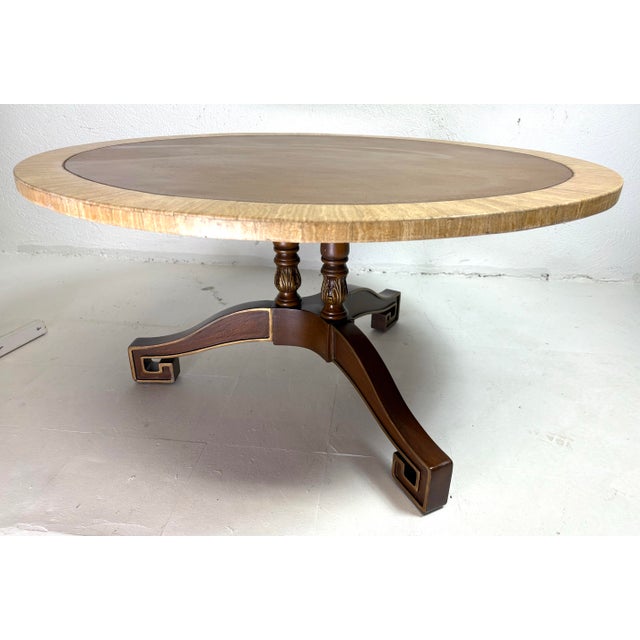 Coffee Late 20th Century Elegant Side Table/Coffee Table After Maitland Smith For Sale - Image 8 of 11