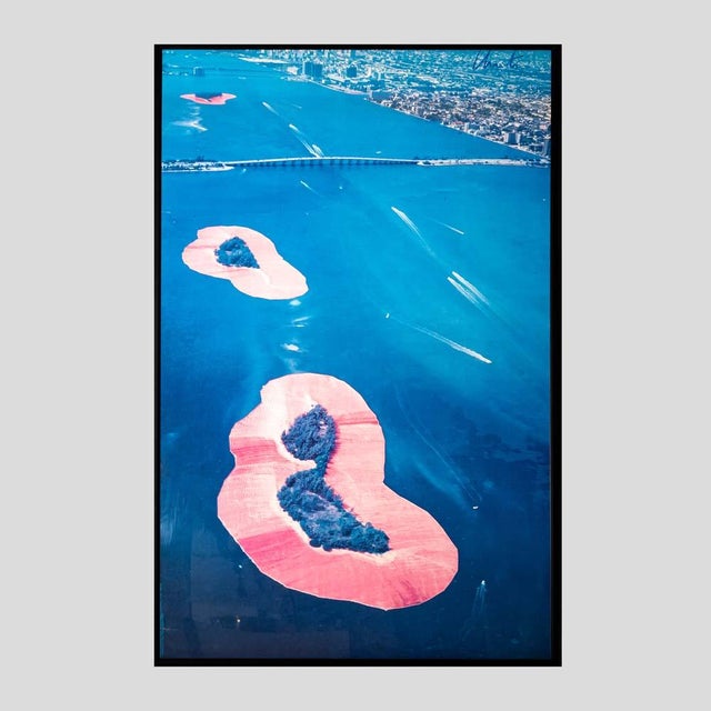 Christo, Surrounded Islands Project for Biscayne Bay, Photographic Print For Sale - Image 4 of 11