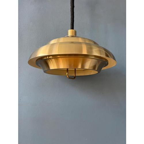 Mid-Century Modern Space Age UFO Pendant Lamp from Dijkstra For Sale - Image 9 of 13