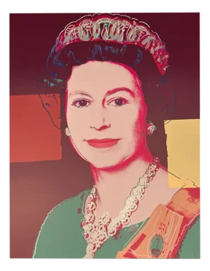 Andy Warhol, Queen Elizabeth II, Diamond Dust, Screenprint