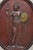 Classical Roman Antique Classical Oval Carved Mahogany Figural Goddess Wall Sculpture Plaque For Sale - Image 3 of 11