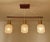 Danish Pendant Light in Glass and Teak, 1960s For Sale - Image 4 of 18