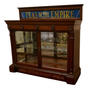Victorian Empire Tea Cabinet, 1890