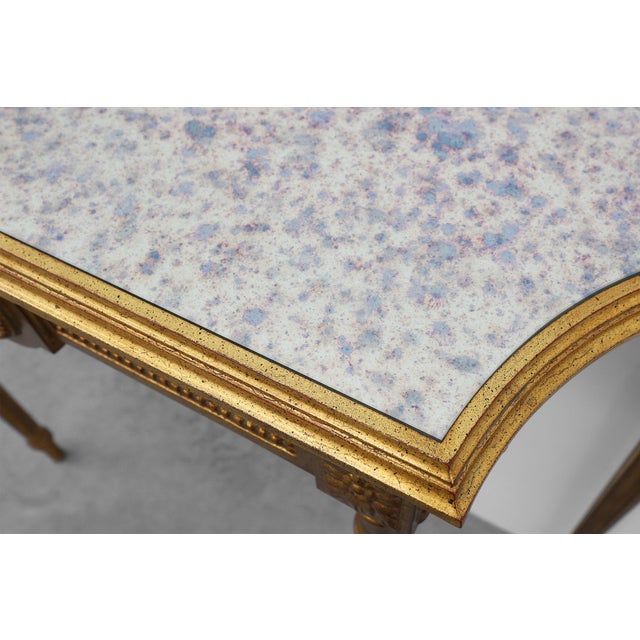 20th Century Louis XVI Console Table by Deknudt, Belgium, 1950s For Sale - Image 9 of 11