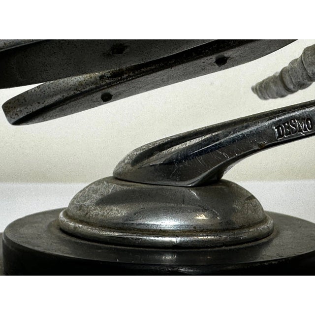 British Art Deco Circa 1934 Dragonfly Desmo Car Mascot Sculpture For Sale - Image 11 of 13