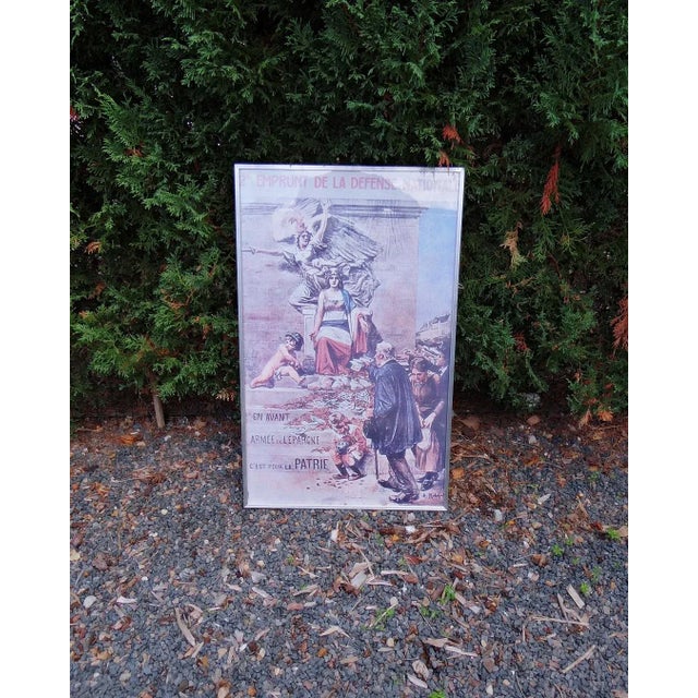 2nd National Defense Loan Poster by A. Robaudi, 1950s For Sale - Image 12 of 13