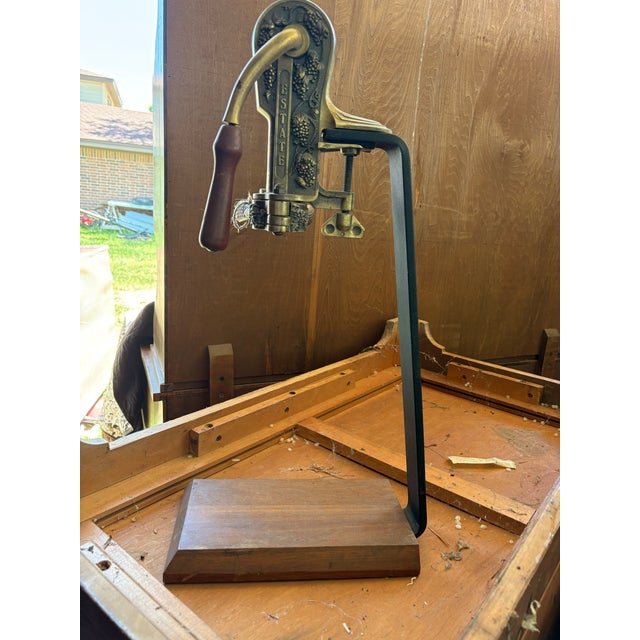 Bronze Early 19th Century Roger Estate Wine Bottle Opener For Sale - Image 8 of 8