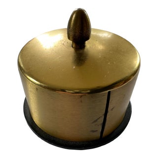 Vintage Brass Stamp Dispenser For Sale