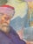 Paint Antique Painting : 1920’s Antique French Oil Painting “Orientale” With Rich, Colorful Texture For Sale - Image 7 of 12
