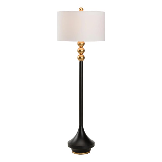 Hove Floor Lamp - Black For Sale