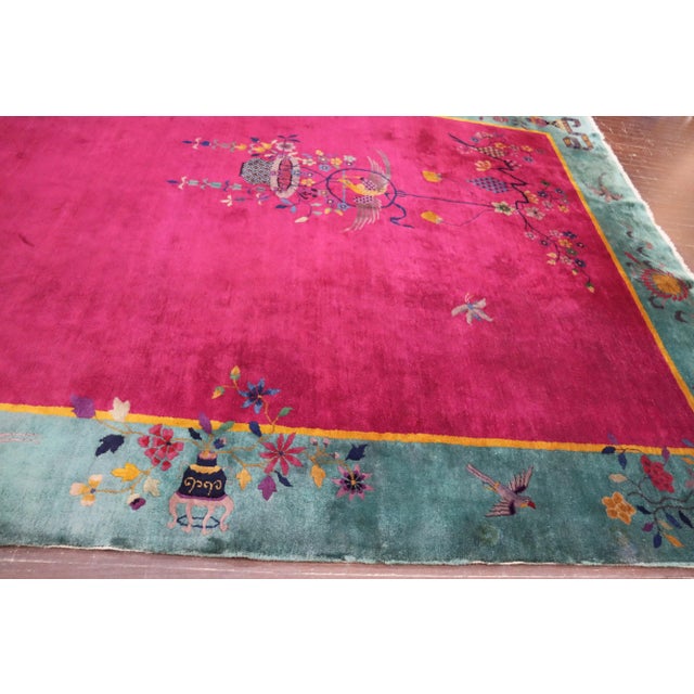 Art Deco Antique Art Deco Rug For Sale - Image 3 of 12