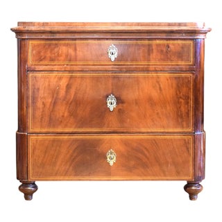 Biedermeier Chest of Drawers in Wood For Sale