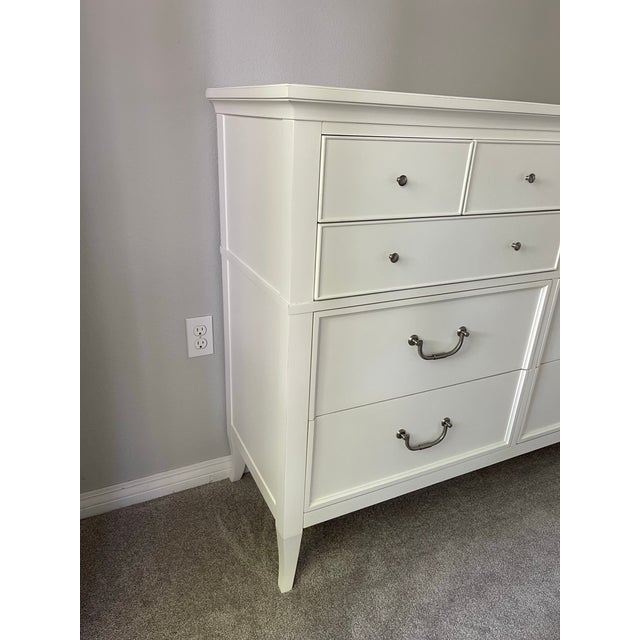 Wood Ethan Allen Paeton Double Dresser For Sale - Image 7 of 11