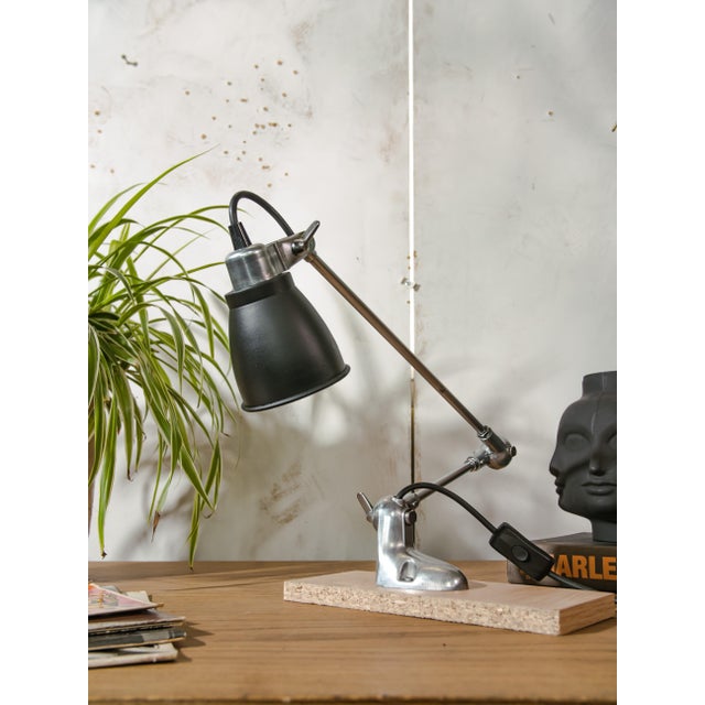 Two-Arm Articulated Sewing Machine Lamp from Pfaff, Germany, 1950s For Sale - Image 9 of 16