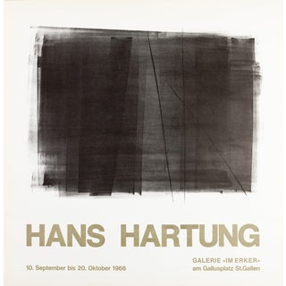 Hans Hartung, Composition abstraite, Lithograph For Sale