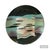 Modern 80s Post Modern Glass Ceramic 25" Decorative Plate For Sale - Image 3 of 3