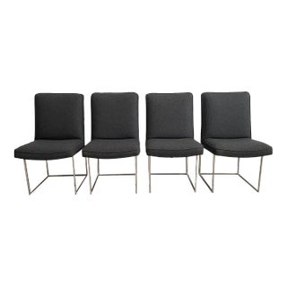 Dining Chairs Attributed to Milo Baughman for Thayer Coggin - Set of 4 For Sale