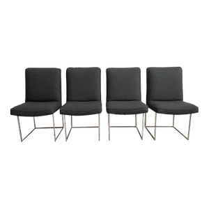 Dining Chairs Attributed to Milo Baughman for Thayer Coggin - Set of 4