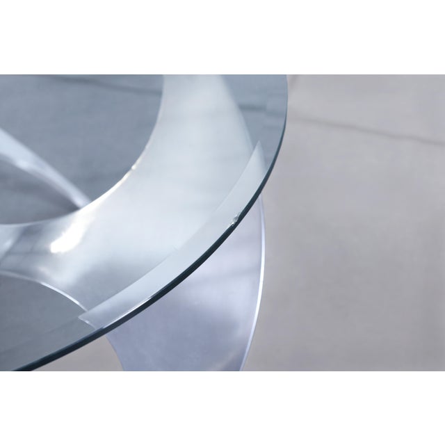 Mid-Century Aluminum Coffee Table by Knut Hesterberg for Ronald Schmitt For Sale - Image 13 of 13