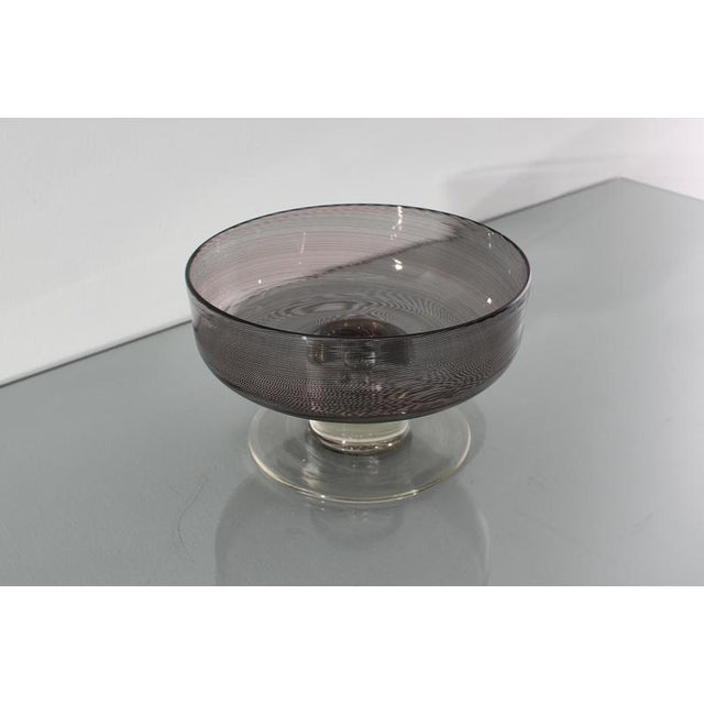 Venini Rovaniemi Series Centerpiece in Glass attributed to Tapio Wirkkala for Venini, Italy, 1972 For Sale - Image 4 of 15