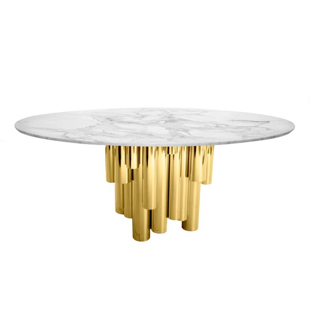 Not Yet Made - Made To Order Wanderlust II Dining Table by Malabar For Sale - Image 5 of 6
