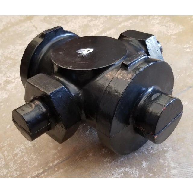 19th Carved Wood Industrial Mold For Sale - Image 4 of 8